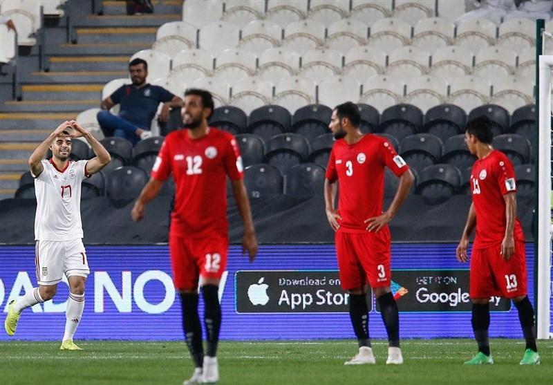 جام ملت های آسیا، برتری یک نیمه ای ایران مقابل یمن از نگاه آمار