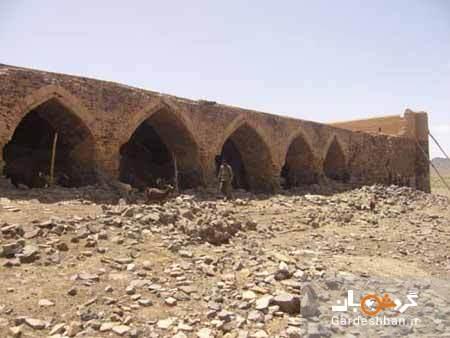 کاروانسرای قلعه خرگوشی؛ یادگار دوران صفویه در بیابان های یزد، عکس