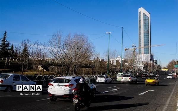 دمای تهران کاهش می یابد